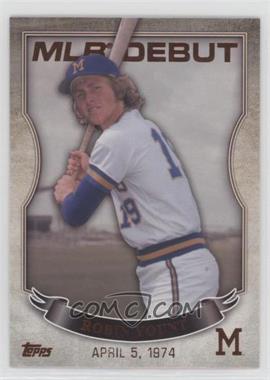 2016 Topps - MLB Debut Series 2 #MLBD2-9 - Robin Yount