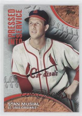 2016 Topps - Pressed into Service #PIS-6 - Stan Musial