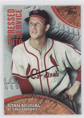 2016 Topps - Pressed into Service #PIS-6 - Stan Musial