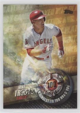 2016 Topps - Record Setters #RS-1 - Mike Trout