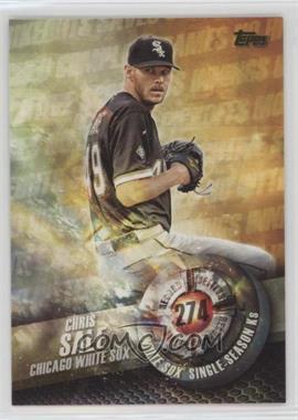 2016 Topps - Record Setters #RS-8 - Chris Sale
