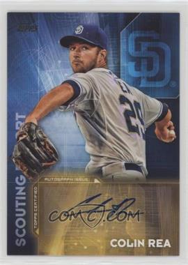 2016 Topps - Scouting Report Autographs Series 2 #SRA-CRE - Colin Rea