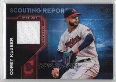 2016 Topps - Scouting Report Relics #SRR-CKL - Corey Kluber