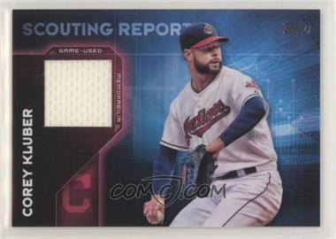 2016 Topps - Scouting Report Relics #SRR-CKL - Corey Kluber