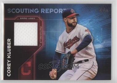 2016 Topps - Scouting Report Relics #SRR-CKL - Corey Kluber