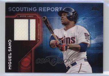 2016 Topps - Scouting Report Relics #SRR-MSA - Miguel Sano