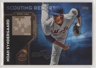 2016 Topps - Scouting Report Relics #SRR-NS - Noah Syndergaard