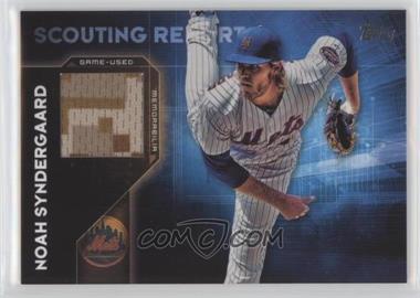 2016 Topps - Scouting Report Relics #SRR-NS - Noah Syndergaard