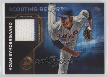 2016 Topps - Scouting Report Relics #SRR-NS - Noah Syndergaard