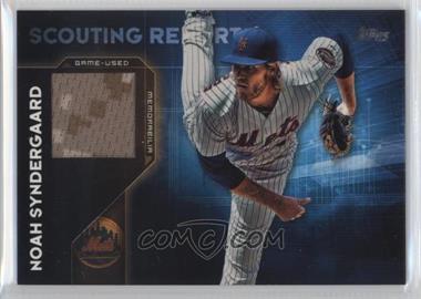 2016 Topps - Scouting Report Relics #SRR-NS - Noah Syndergaard