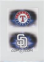 Texas Rangers Team, San Diego Padres Team