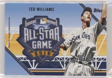 2016 Topps All-Star FanFest - Manufactured Patches #ASGP-5 - Ted Williams /150