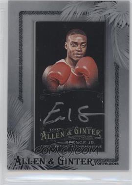 2016 Topps Allen & Ginter X - Framed Mini Autographs #AGA-ES - Errol Spence Jr.