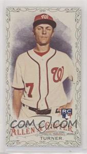 2016 Topps Allen & Ginter's - [Base] - Mini Black Border #342 - Trea Turner