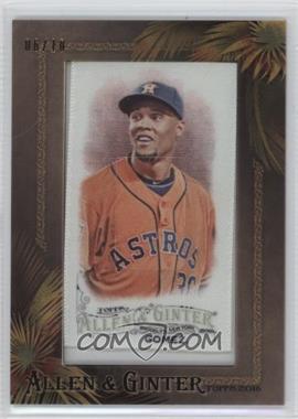 2016 Topps Allen & Ginter's - [Base] - Silk Mini Framed #200 - Carlos Gomez /10