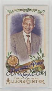 2016 Topps Allen & Ginter's - Laureates of Peace Minis #LP-2 - Nelson Mandela