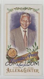 2016 Topps Allen & Ginter's - Laureates of Peace Minis #LP-2 - Nelson Mandela