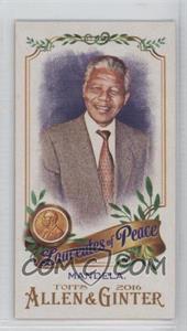 2016 Topps Allen & Ginter's - Laureates of Peace Minis #LP-2 - Nelson Mandela