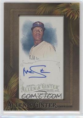 2016 Topps Allen & Ginter's - Mini Framed Autographs #AGA-MST.1 - Marcus Stroman