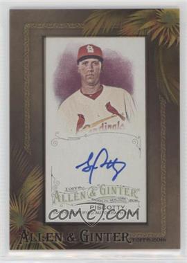 2016 Topps Allen & Ginter's - Mini Framed Autographs #AGA-SP - Stephen Piscotty