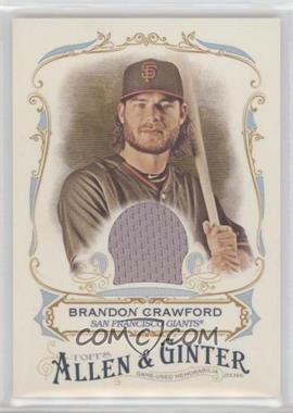 2016 Topps Allen & Ginter's - Relics A #FSRA-BC - Brandon Crawford