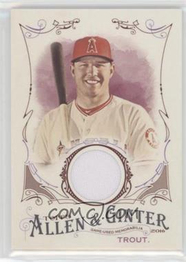 2016 Topps Allen & Ginter's - Relics B #FSRB-MTR - Mike Trout