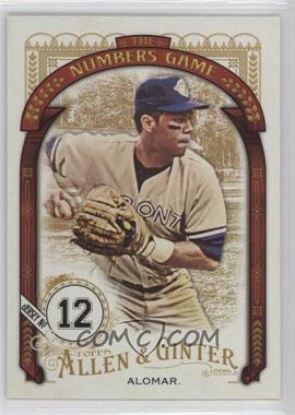 2016 Topps Allen & Ginter's - The Numbers Game #NG-42 - Roberto Alomar