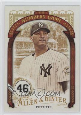 2016 Topps Allen & Ginter's - The Numbers Game #NG-92 - Andy Pettitte