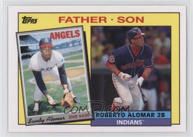 2016 Topps Archives - 1985 Father/Son Recreate #FS-AAL - Sandy Alomar Sr., Roberto Alomar