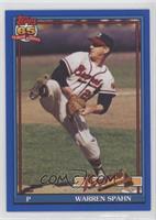 1991 Design - Warren Spahn #/199