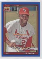 1991 Design - Lou Brock #/199