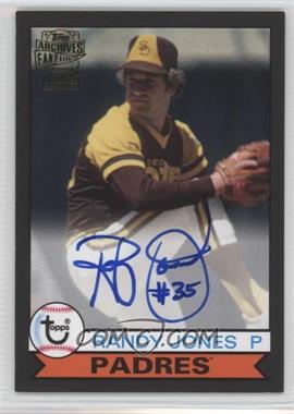 2016 Topps Archives - Fan Favorites Autographs - Black Border #FFA-RJ - 1979 Design - Randy Jones /1