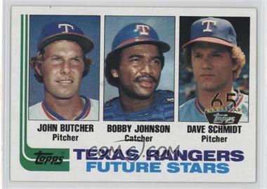 2016 Topps Archives 65th Anniversary - 65th Anniversary Buybacks - Gold #1982-418 - John Butcher, Bobby Johnson, Dave Schmidt