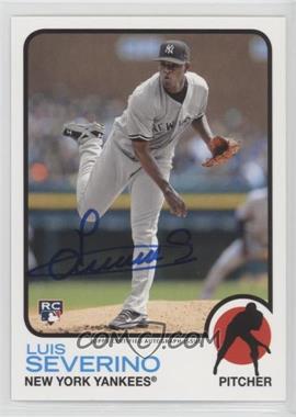 2016 Topps Archives 65th Anniversary - Rookie Base Variations - Autographs #A65RA-LS - Luis Severino