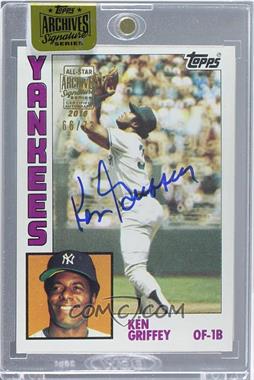 2016 Topps Archives Signature Series All-Star Buybacks - [Base] #_84T-770 - Ken Griffey (1984 Topps) /73 [Buyback]