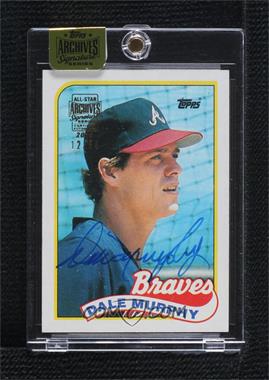 2016 Topps Archives Signature Series All-Star Buybacks - [Base] #_89T-210 - Dale Murphy (1989 Topps) /64 [Buyback]