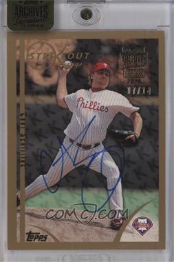 2016 Topps Archives Signature Series All-Star Buybacks - [Base] #_99T-447 - Curt Schilling (1999 Topps) /14 [Buyback]