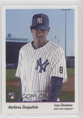 2016 Topps Archives Snapshots - Topps Online Exclusive [Base] #AS-LS - Luis Severino