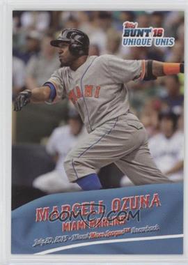 2016 Topps Bunt - Unique Unis #UU-8 - Marcell Ozuna