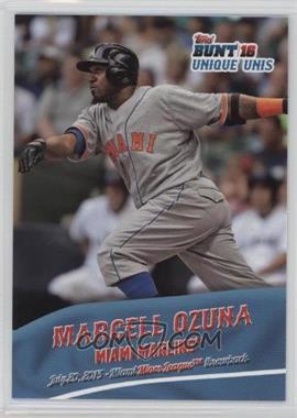 2016 Topps Bunt - Unique Unis #UU-8 - Marcell Ozuna