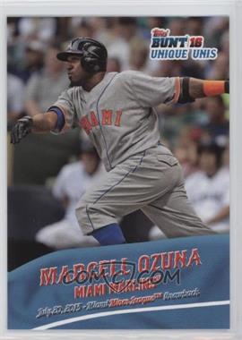 2016 Topps Bunt - Unique Unis #UU-8 - Marcell Ozuna