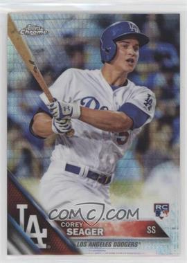 2016 Topps Chrome - [Base] - Prism Refractor #150 - Corey Seager