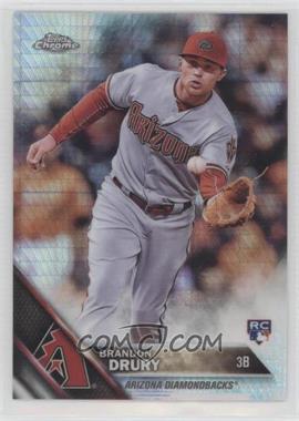 2016 Topps Chrome - [Base] - Prism Refractor #19 - Brandon Drury