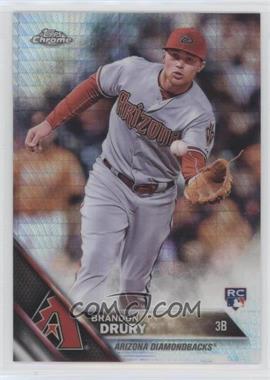 2016 Topps Chrome - [Base] - Prism Refractor #19 - Brandon Drury