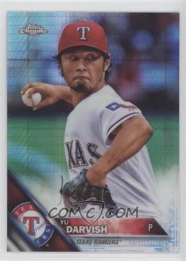 2016 Topps Chrome - [Base] - Prism Refractor #20 - Yu Darvish