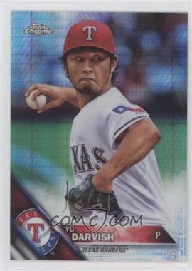 2016 Topps Chrome - [Base] - Prism Refractor #20 - Yu Darvish