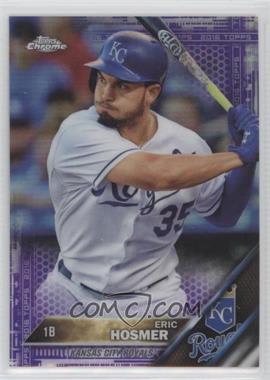 2016 Topps Chrome - [Base] - Purple Refractor #69 - Eric Hosmer /275