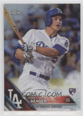 2016 Topps Chrome - [Base] - Refractor #150 - Corey Seager