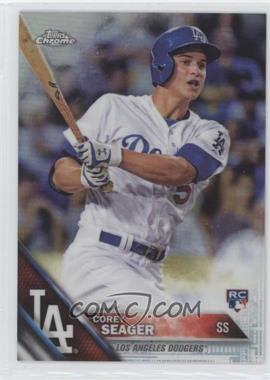 2016 Topps Chrome - [Base] - Refractor #150 - Corey Seager