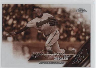 2016 Topps Chrome - [Base] - Sepia Refractor #80 - Brad Ziegler